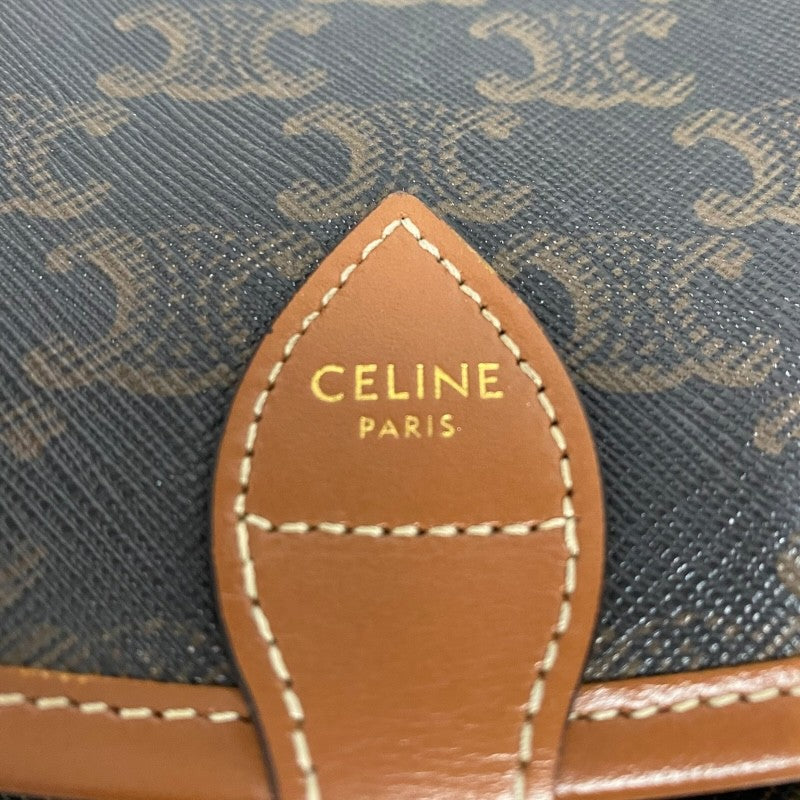 セリーヌ CELINE ファルコ ミディアム 191502 タン トリオンフキャンバス レディース ショルダーバッグ