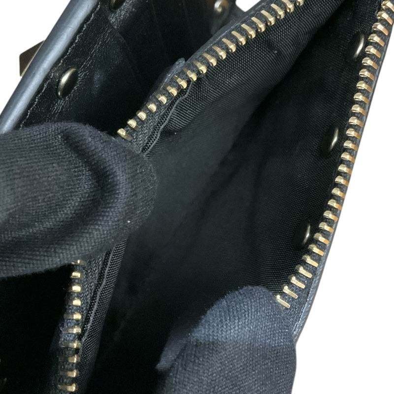 ヴァレンティノ VALENTINO ロックスタッズ 2つ折り財布 ブラック レザー レディース 二つ折り財布