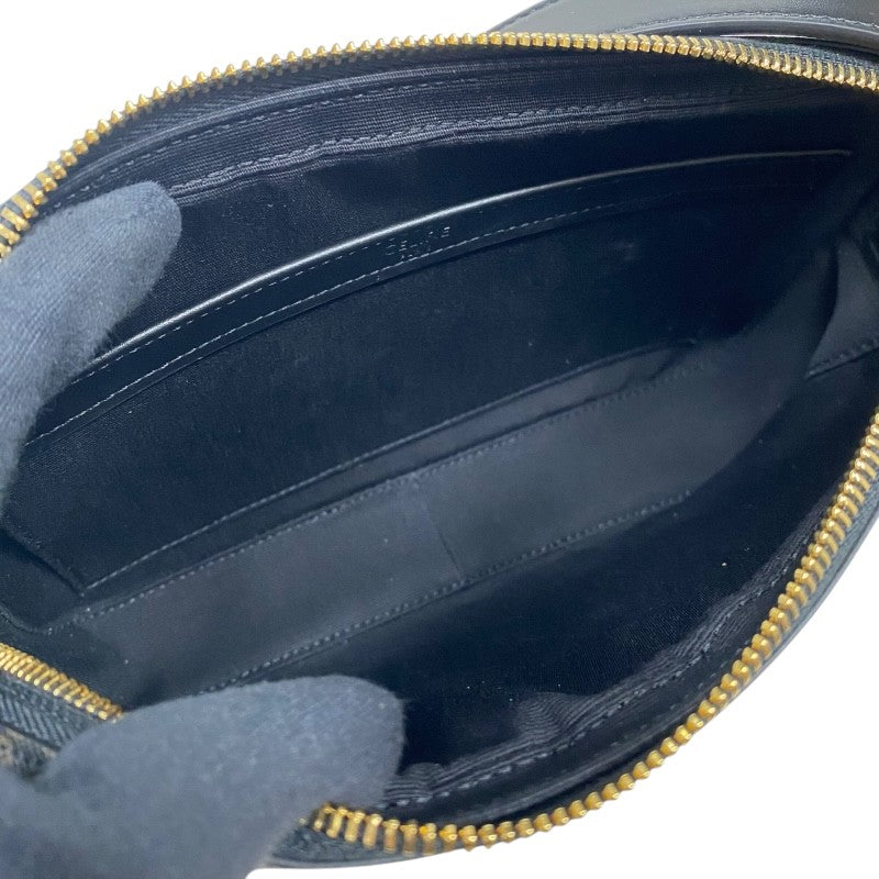 セリーヌ CELINE ミディアム メッセンジャーバッグ 194502 ブラック トリオンフキャンバス レディース ショルダーバッグ