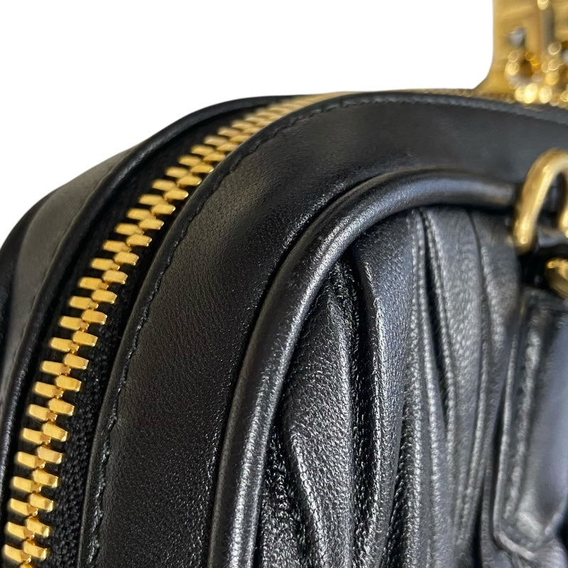 ミュウミュウ miu miu アカルディミニバッグ 5BP088 ブラック マテラッセレザー レディース ハンドバッグ