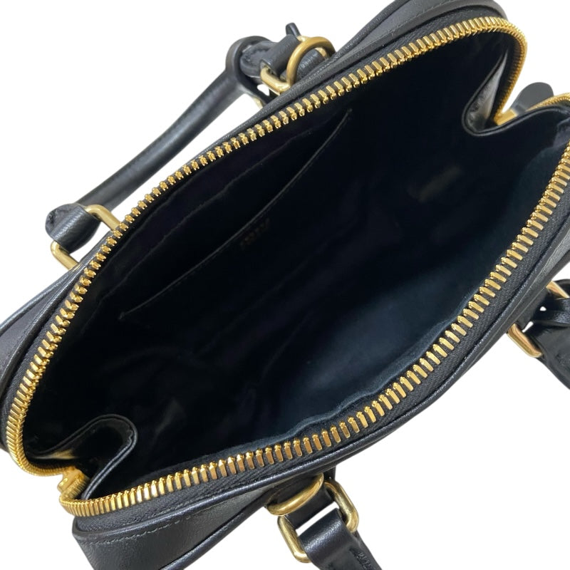 ミュウミュウ miu miu アカルディミニバッグ 5BP088 ブラック マテラッセレザー レディース ハンドバッグ
