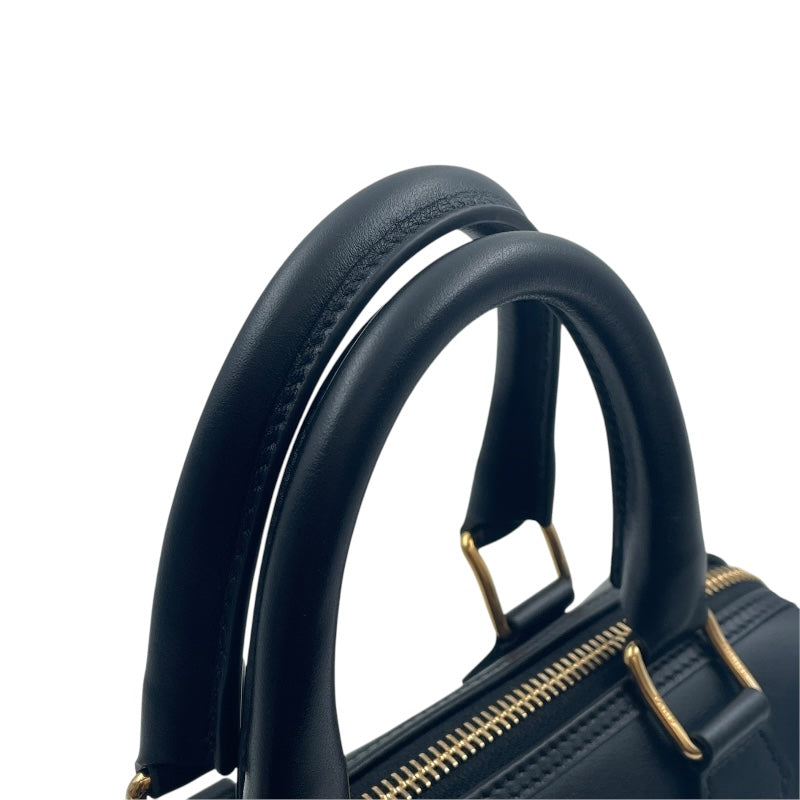 セリーヌ CELINE スモール ボストンバッグ 113773 ブラック スムースカーフ レディース ハンドバッグ