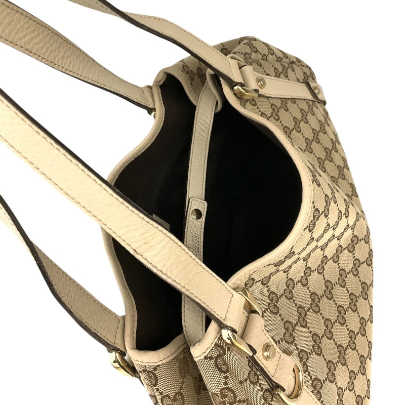 グッチ GUCCI アビー　トートバッグ 130736 ベージュ GGキャンバス レディース ショルダーバッグ