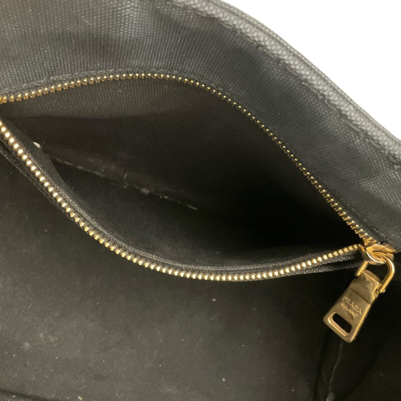 プラダ PRADA カナパ バッグ 1BG439 ブラック キャンバス レディース ショルダーバッグ