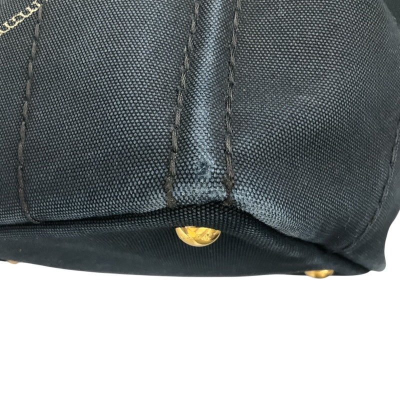 プラダ PRADA カナパ バッグ 1BG439 ブラック キャンバス レディース ショルダーバッグ