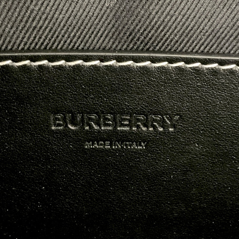 バーバリーロンドン  BURBERRY LONDON TBモノグラム ウエストバッグ 8033154 グレー コーティングキャンバス ユニセックス ウエストバッグ