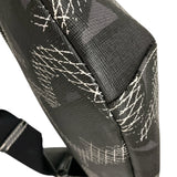 バーバリーロンドン  BURBERRY LONDON TBモノグラム ウエストバッグ 8033154 グレー コーティングキャンバス ユニセックス ウエストバッグ