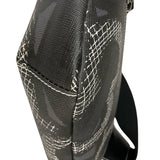 バーバリーロンドン  BURBERRY LONDON TBモノグラム ウエストバッグ 8033154 グレー コーティングキャンバス ユニセックス ウエストバッグ