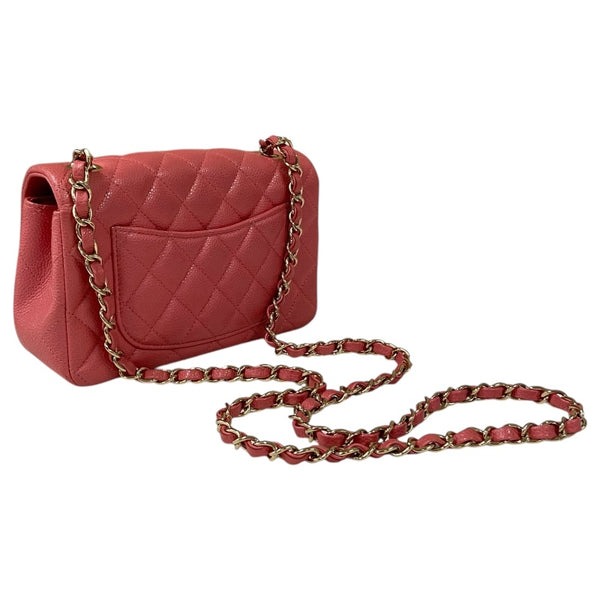 シャネル CHANEL マトラッセ20 A69900 ピンク ゴールド金具 キャビアスキン レディース ショルダーバッグ