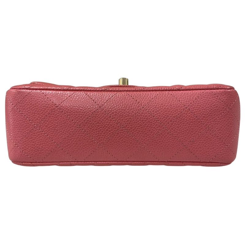 シャネル CHANEL マトラッセ20 A69900 ピンク ゴールド金具 キャビアスキン レディース ショルダーバッグ