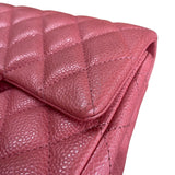 シャネル CHANEL マトラッセ20 A69900 ピンク ゴールド金具 キャビアスキン レディース ショルダーバッグ