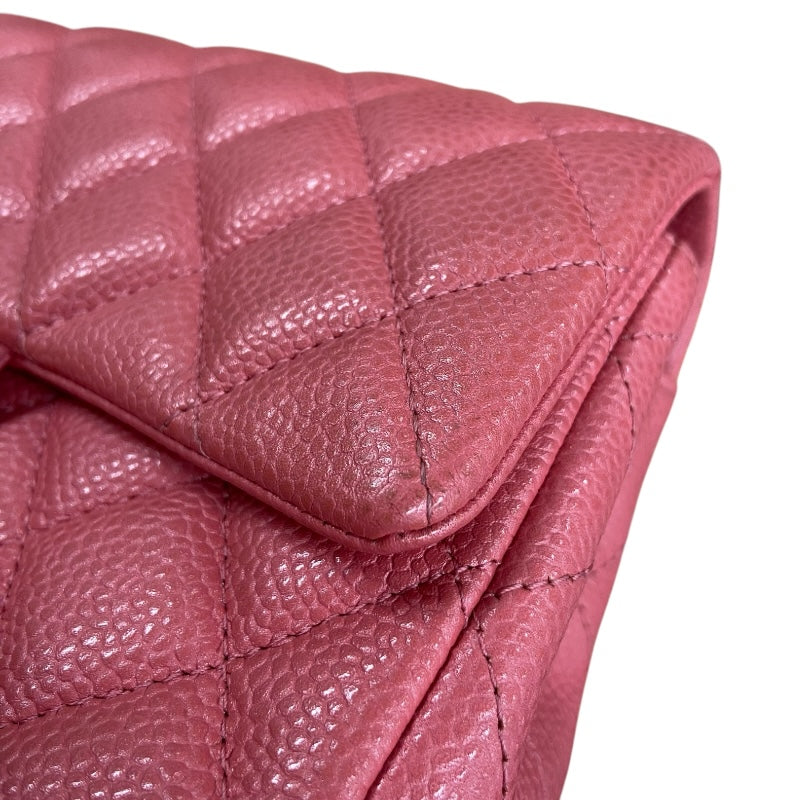 シャネル CHANEL マトラッセ20 A69900 ピンク ゴールド金具 キャビアスキン レディース ショルダーバッグ