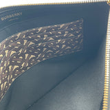 バーバリーロンドン BURBERRY LONDON フラットポーチ ブラウン PVC レディース セカンドバッグ