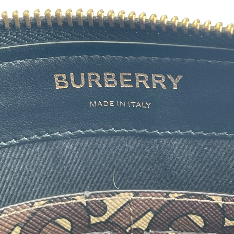 バーバリーロンドン BURBERRY LONDON フラットポーチ ブラウン PVC レディース セカンドバッグ