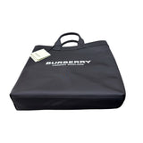 バーバリー BURBERRY ロゴトートバッグ ブラック ナイロン メンズ ハンドバッグ