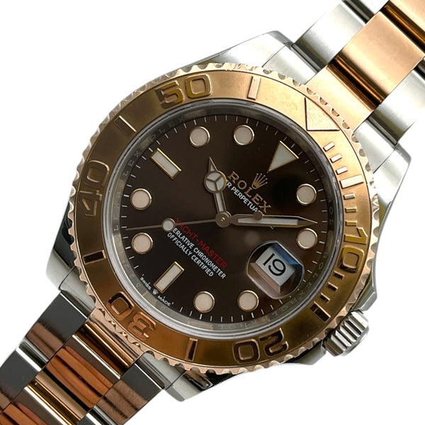 ロレックス ROLEX ヨットマスター40 チョコ 126621 ブラック SS/PG メンズ 腕時計