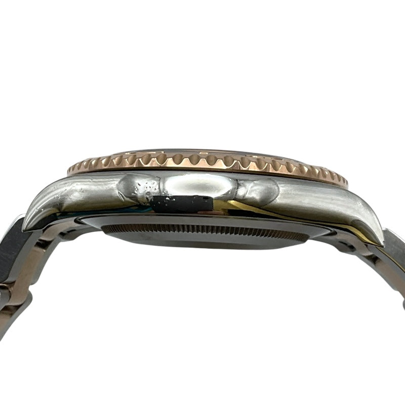 ロレックス ROLEX ヨットマスター40 チョコ 126621 ブラック SS/PG メンズ 腕時計