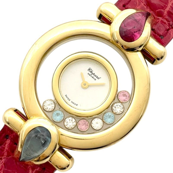 ショパール Chopard ハッピーダイヤモンド カシミール 43/5850 K18YG 
