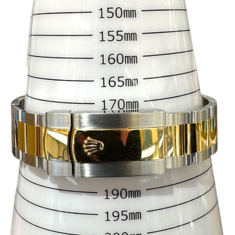 ロレックス ROLEX デイトジャスト ターノグラフ  116263 ホワイト K18YG×SS 自動巻き メンズ 腕時計
