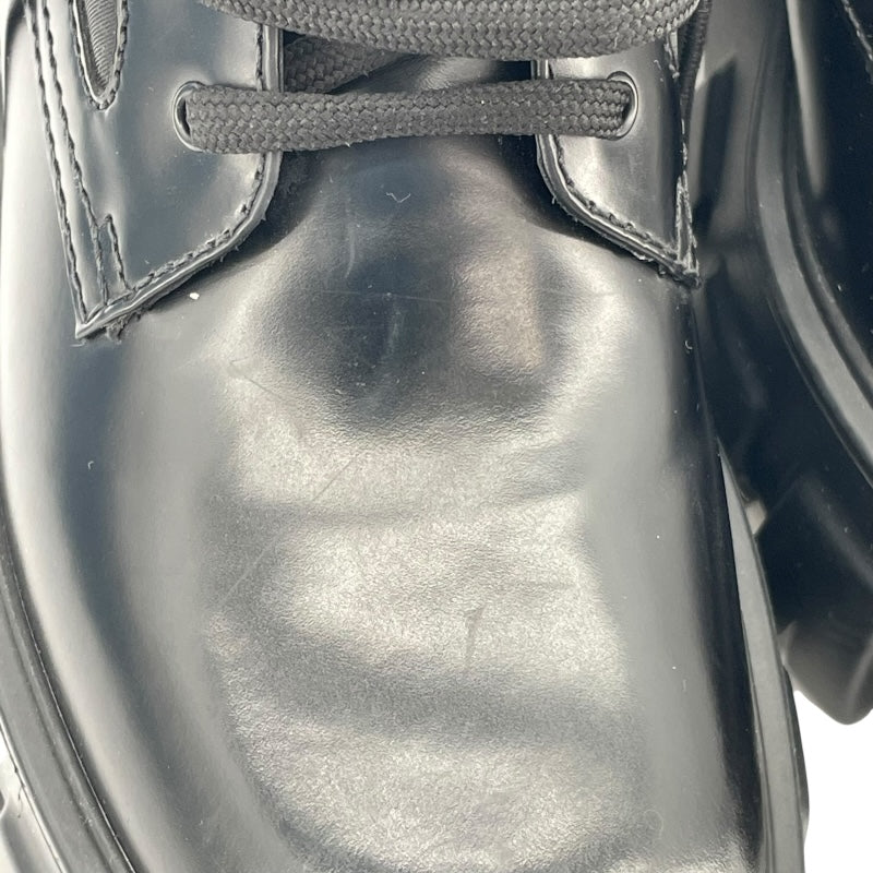 プラダ PRADA モノリス 厚底ブーツ 17255M ブラック ナイロン レディース ブーツ