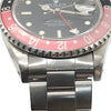 ロレックス ROLEX GMTマスター2 赤/黒 16710 ブラック×シルバー SS メンズ 腕時計