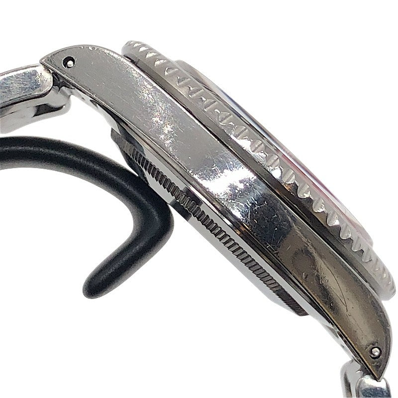 ロレックス ROLEX GMTマスター2  赤/黒 16710 ブラック×シルバー SS メンズ 腕時計