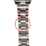 ロレックス ROLEX GMTマスター2  赤/黒 16710 ブラック×シルバー SS メンズ 腕時計