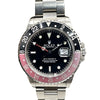 ロレックス ROLEX GMTマスター2 赤/黒 16710 ブラック×シルバー SS メンズ 腕時計