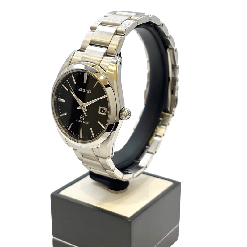 セイコー SEIKO Grand Seiko 9Fクォーツ SBGX061 ブラック ステンレススチール メンズ 腕時計