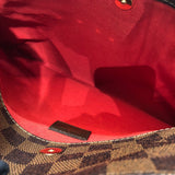 ルイ・ヴィトン LOUIS VUITTON ブルームスベリPM N42251 ブラウン　ゴールド金具 ダミエ レディース ショルダーバッグ