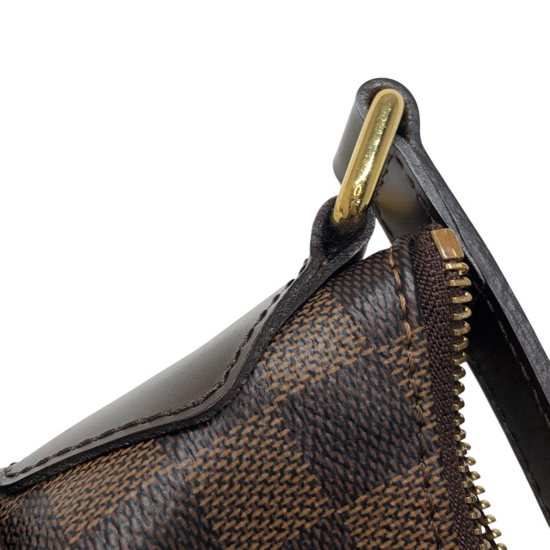 ルイ・ヴィトン LOUIS VUITTON ブルームスベリPM N42251 ブラウン　ゴールド金具 ダミエ レディース ショルダーバッグ