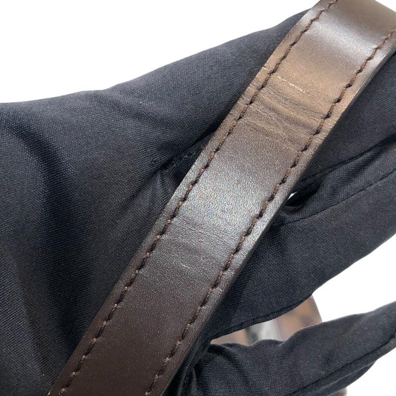 ルイ・ヴィトン LOUIS VUITTON ブルームスベリPM N42251 ブラウン　ゴールド金具 ダミエ レディース ショルダーバッグ