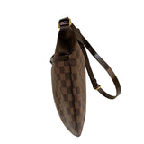 ルイ・ヴィトン LOUIS VUITTON ブルームスベリPM N42251 ブラウン　ゴールド金具 ダミエ レディース ショルダーバッグ