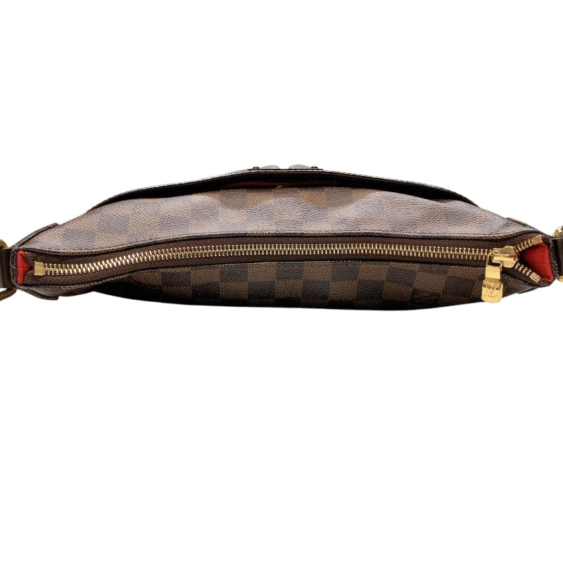 ルイ・ヴィトン LOUIS VUITTON ブルームスベリPM N42251 ブラウン　ゴールド金具 ダミエ レディース ショルダーバッグ