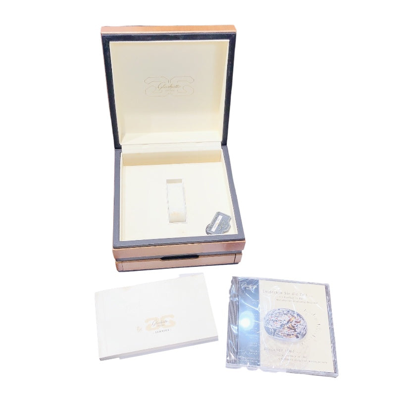 グラスフュッテ・オリジナル GLASHUTTE ORIGINAL セネタ クロノグラフ 39-32-14-23-04 ステンレススチール メンズ 腕時計