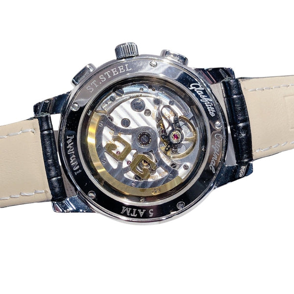 グラスフュッテ・オリジナル GLASHUTTE ORIGINAL セネタ クロノグラフ 39-32-14-23-04 ステンレススチール メンズ 腕時計