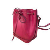 ルイ・ヴィトン LOUIS VUITTON ナノ・ノエ M42573 ピンク エピレザー レディース ショルダーバッグ