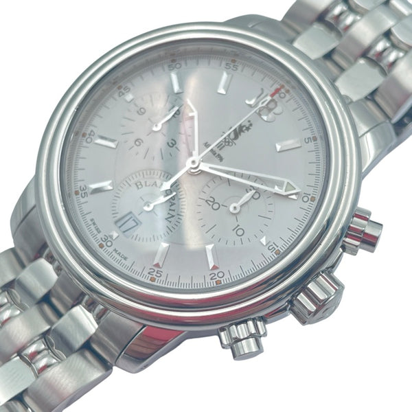ブランパン BLANCPAIN レマン クロノグラフ 100本限定 2185.1127.11 SS メンズ 腕時計