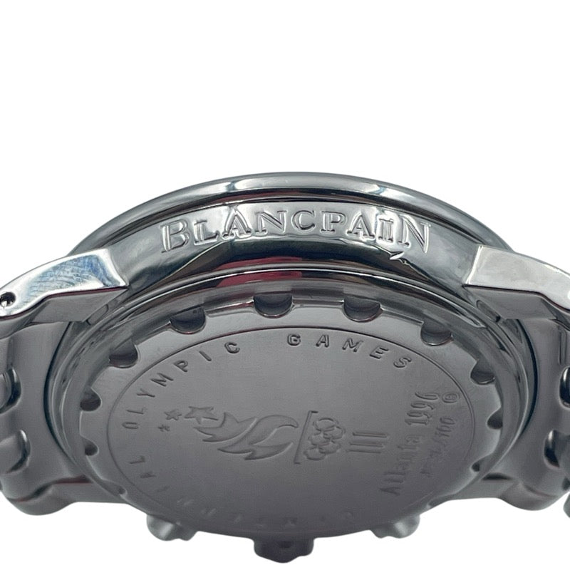 ブランパン BLANCPAIN レマン クロノグラフ 100本限定 2185.1127.11 SS メンズ 腕時計