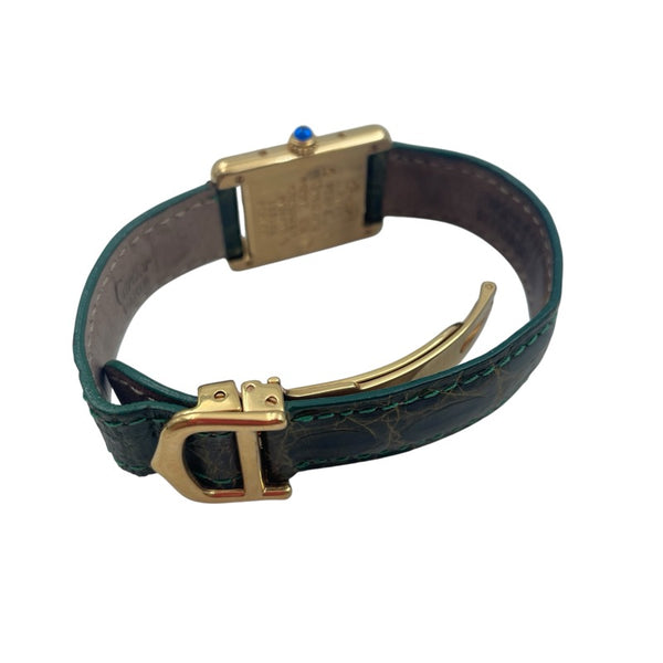 カルティエ Cartier マストタンク ヴェルメイユ SM W1005554 SV/GF レディース 腕時計