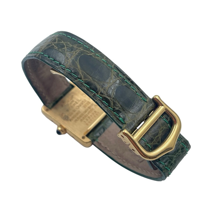 カルティエ Cartier マストタンク ヴェルメイユ SM W1005554 SV/GF レディース 腕時計