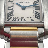 カルティエ Cartier タンク フランセーズ SM W51007Q4 SS×YG レディース 腕時計