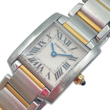 カルティエ Cartier タンク フランセーズ SM W51007Q4 SS×YG レディース 腕時計