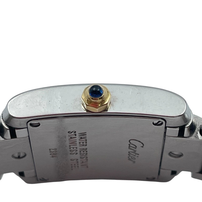 カルティエ Cartier タンク フランセーズ SM W51007Q4 SS×YG レディース 腕時計
