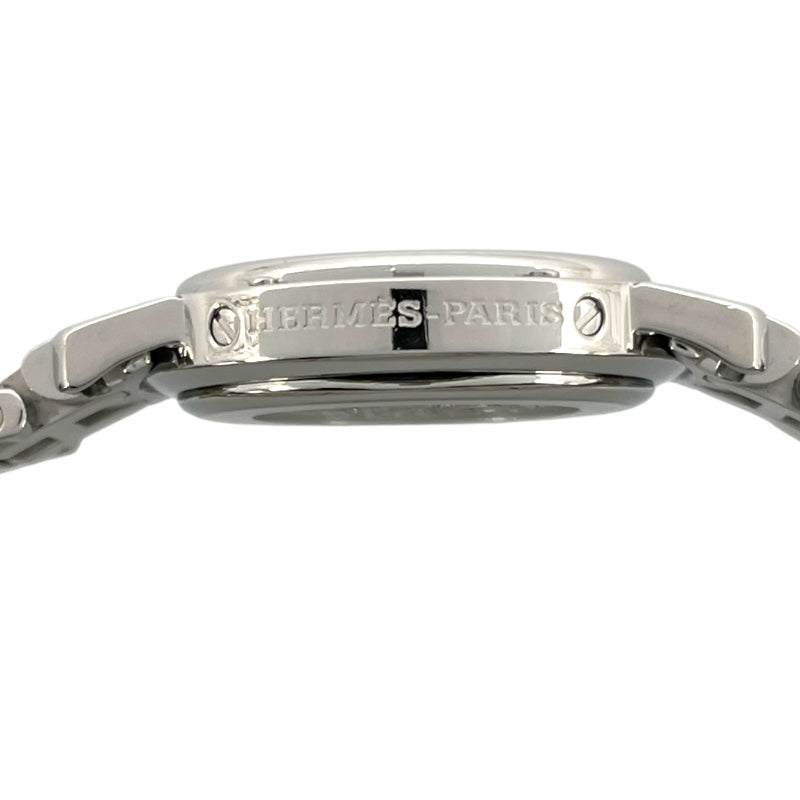 エルメス HERMES クリッパー CL4210 ホワイト SS クオーツ レディース 腕時計