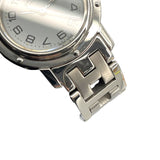 エルメス HERMES クリッパー CL4210 ホワイト SS クオーツ レディース 腕時計