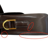 エルメス HERMES ショルダーバッグ 〇C刻 ショコラ×ゴ―ルド金具 ボックスカーフ レディース ショルダーバッグ