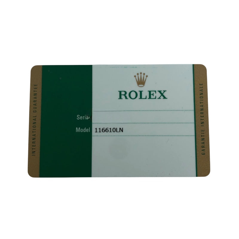 ロレックス ROLEX サブマリーナ 116610LN ブラック ステンレススチール メンズ 腕時計