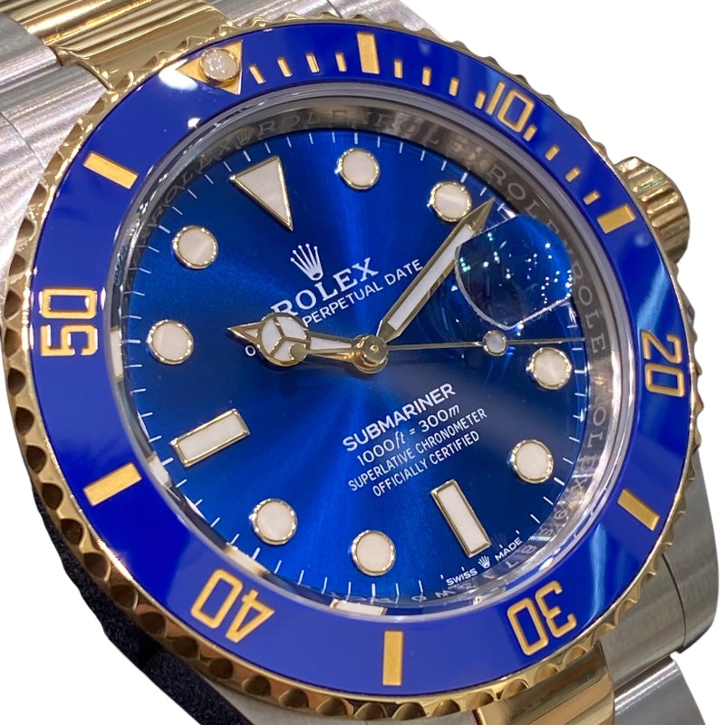 ロレックス ROLEX サブマリーナ 126613LB ブルー K18イエローゴールド K18YG SS メンズ 腕時計