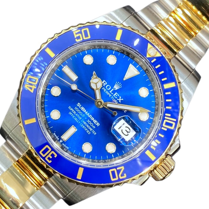 ロレックス ROLEX サブマリーナ 126613LB ブルー K18イエローゴールド K18YG SS メンズ 腕時計